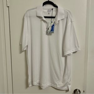Snake Eyes Men’s White Collared Polo Golf Shirt